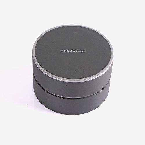 壹合包裝廠定制玫瑰花圓紙筒盒 圓形天地蓋永生花紙管包裝禮品盒